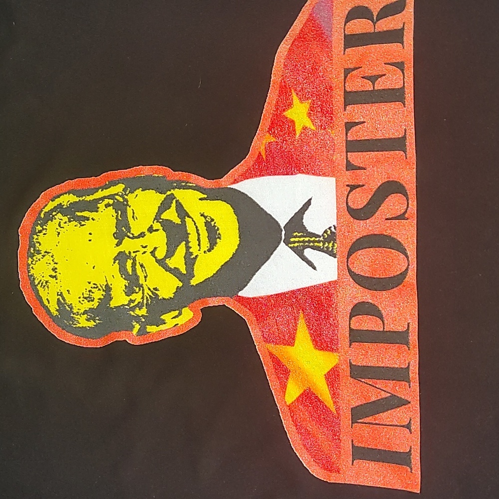 Anti-Biden Graphic Tee – “Imposter” Shirt – Conservative Political Statement – B - Picture 2 of 3